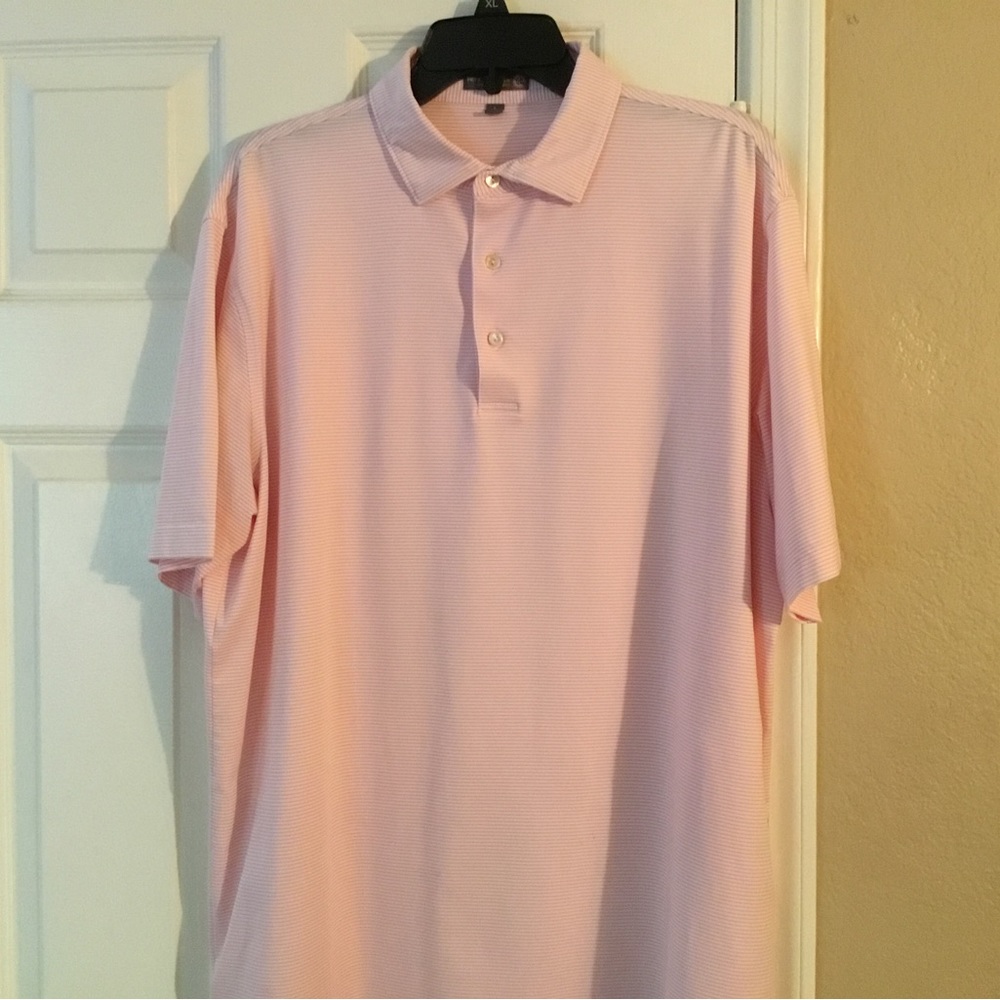 Peter Millar Pink Polo Shirt